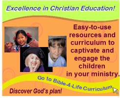 Bible lessons and Sunday school curriculum