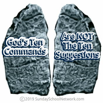 Ten Commandments Tablets