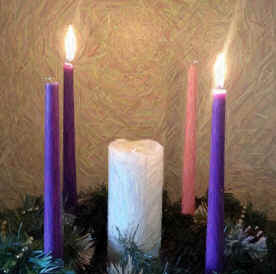 Advent Candles Week 2