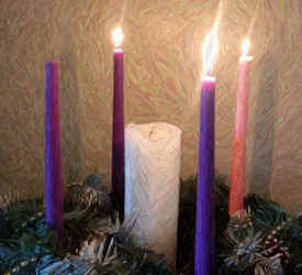 Advent Candles Week 3