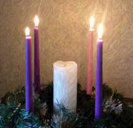 Advent Candles Week 4