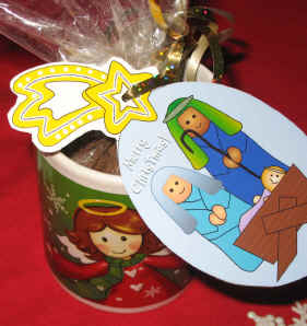Nativty Gift Ornament